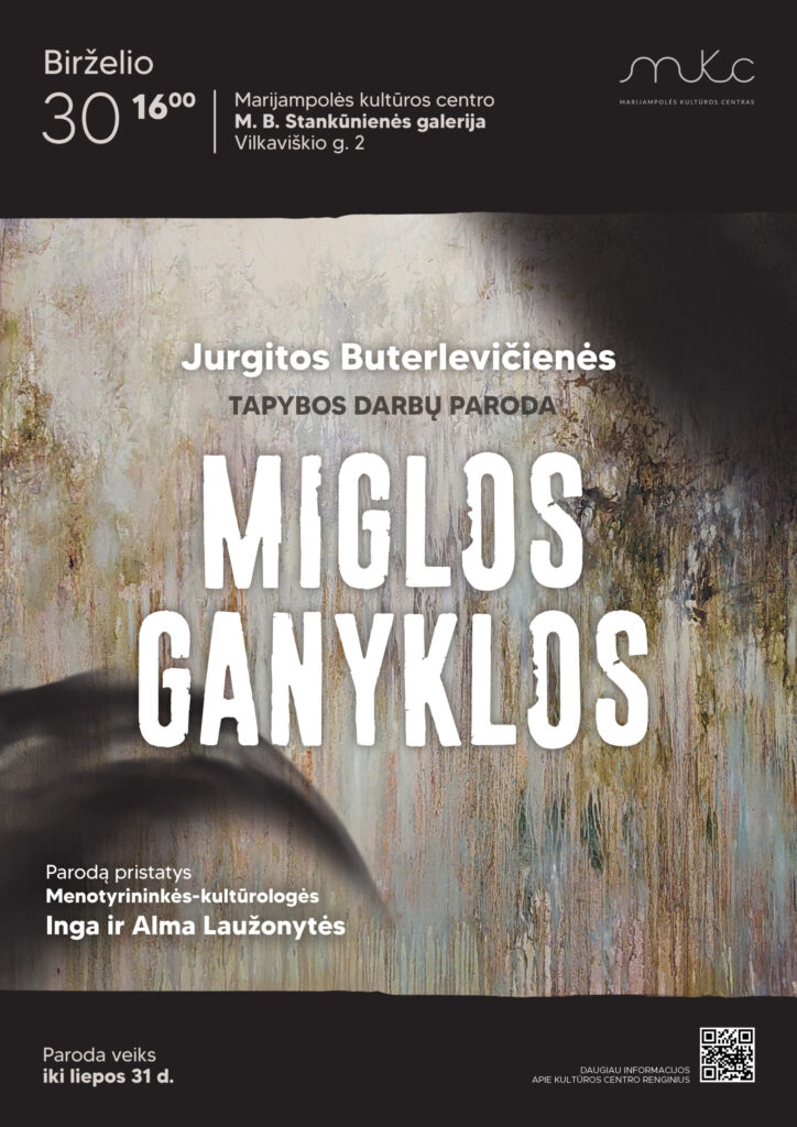 PARODOS ATIDARYMAS „MIGLOS GANYKLOS“ | MARIJAMPOLĖ