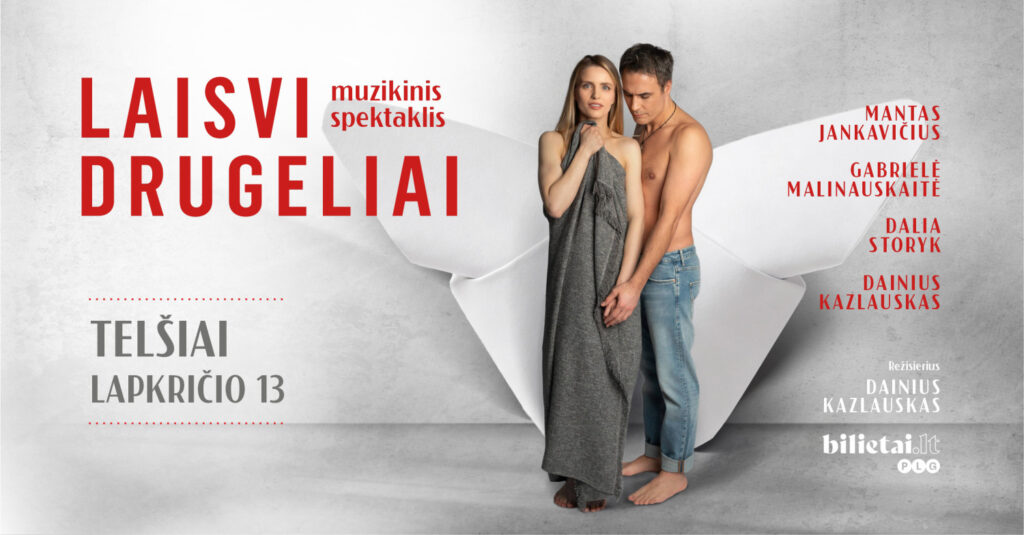 Muzikinis spektaklis „Laisvi drugeliai“