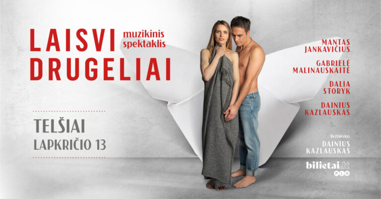 Muzikinis spektaklis „Laisvi drugeliai“