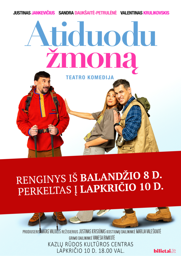 Spektaklis „ATIDUODU ŽMONĄ“