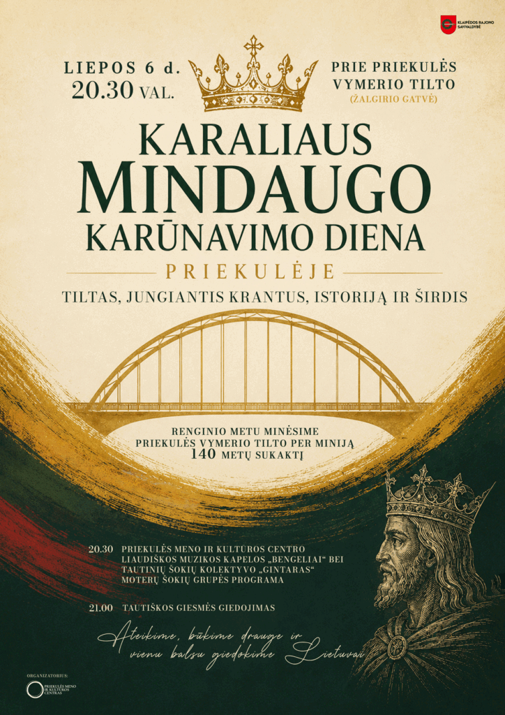 Karaliaus Mindaugo karūnavimo diena Priekulėje