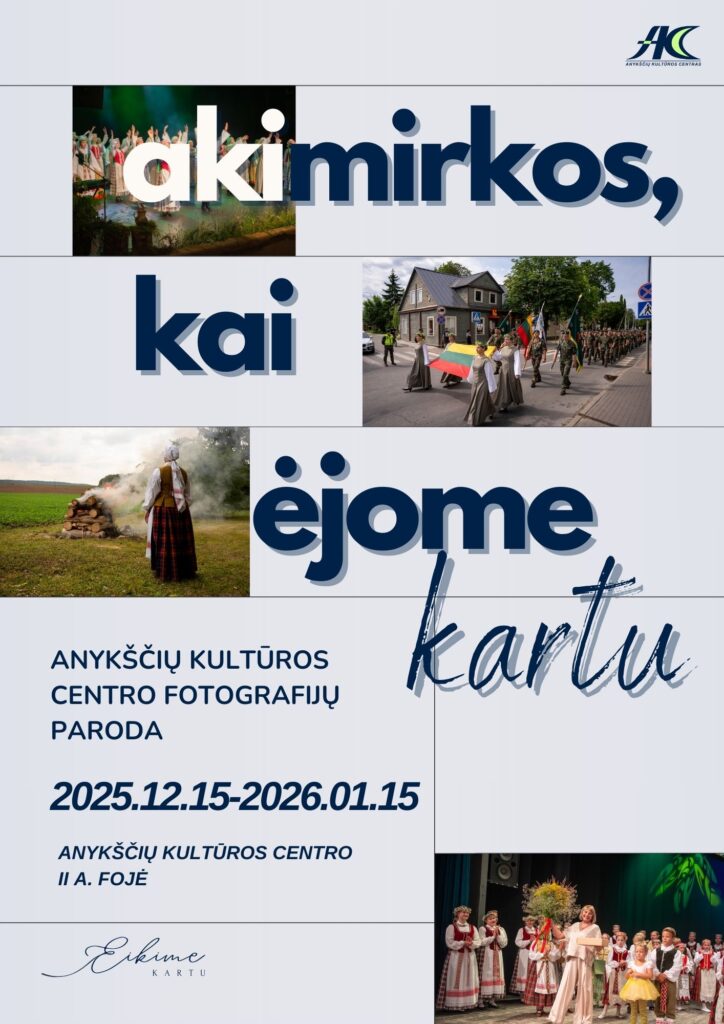 Paroda ,,Akimirkos, kai ėjome kartu”