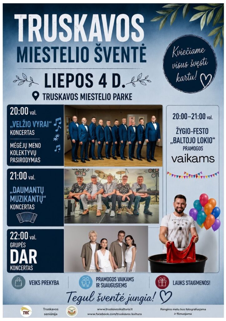 Truskavos miestelio šventė