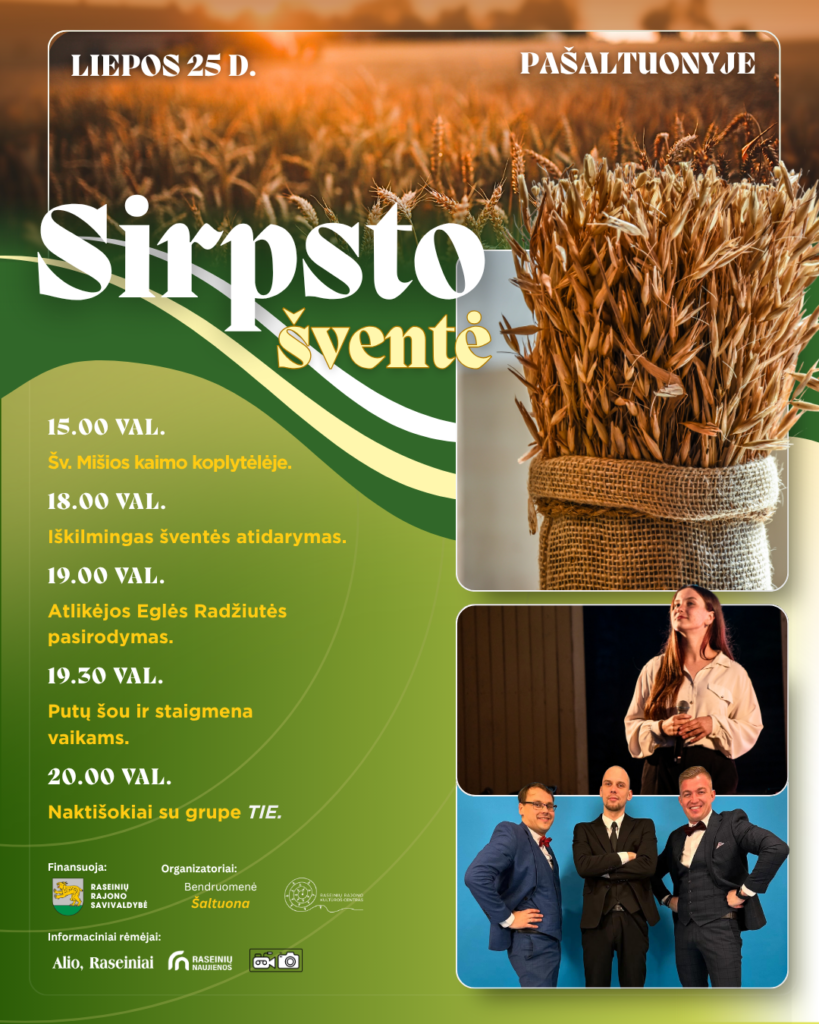 Sirpsto šventė Pašaltuonyje