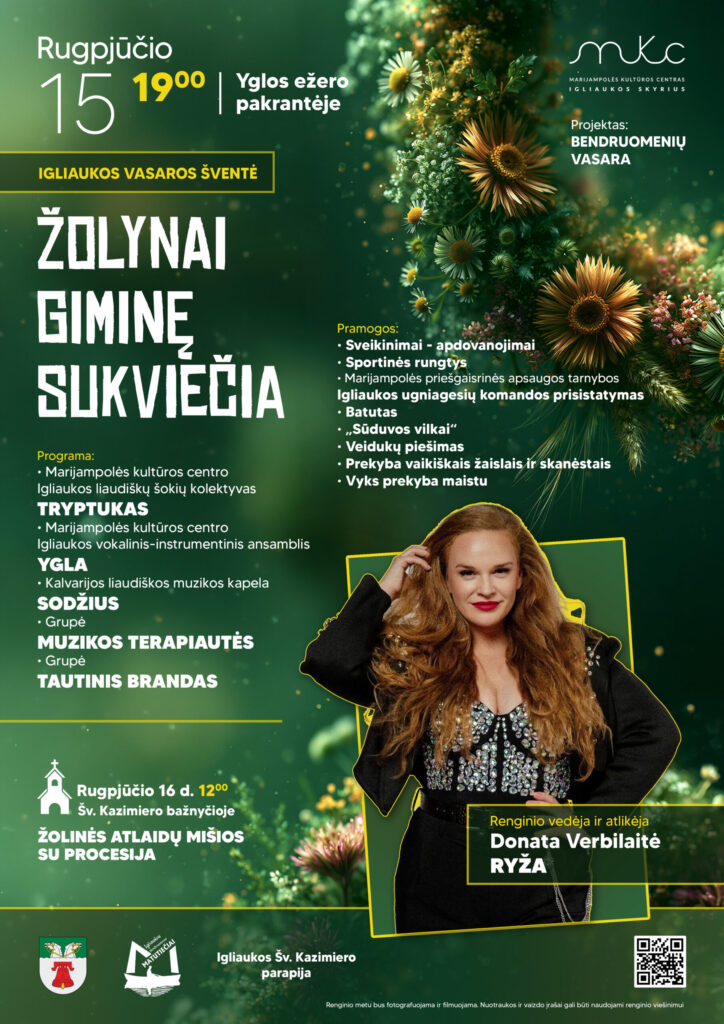 IGLIAUKOS VASAROS ŠVENTĖ „ŽOLYNAI GIMINĘ SUKVIEČIA“ | IGLIAUKA