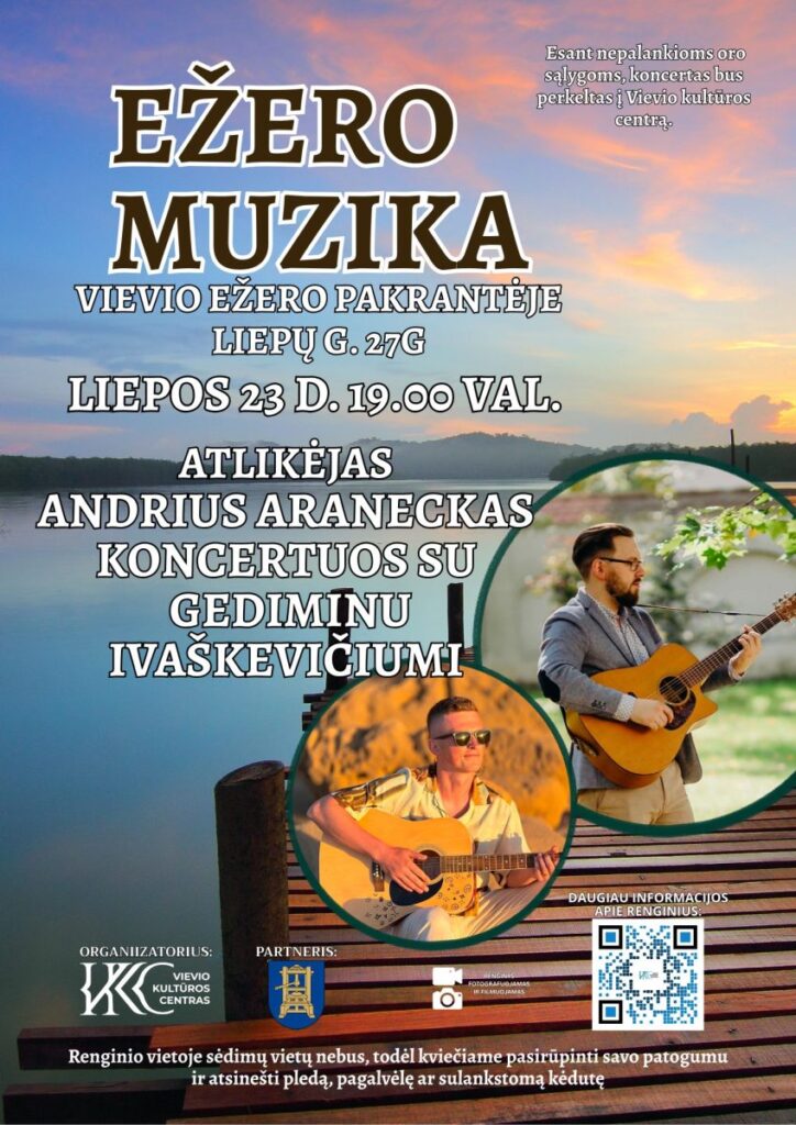 EŽERO MUZIKA su  Andrius Araneckas ir Gediminas Ivaškevičius