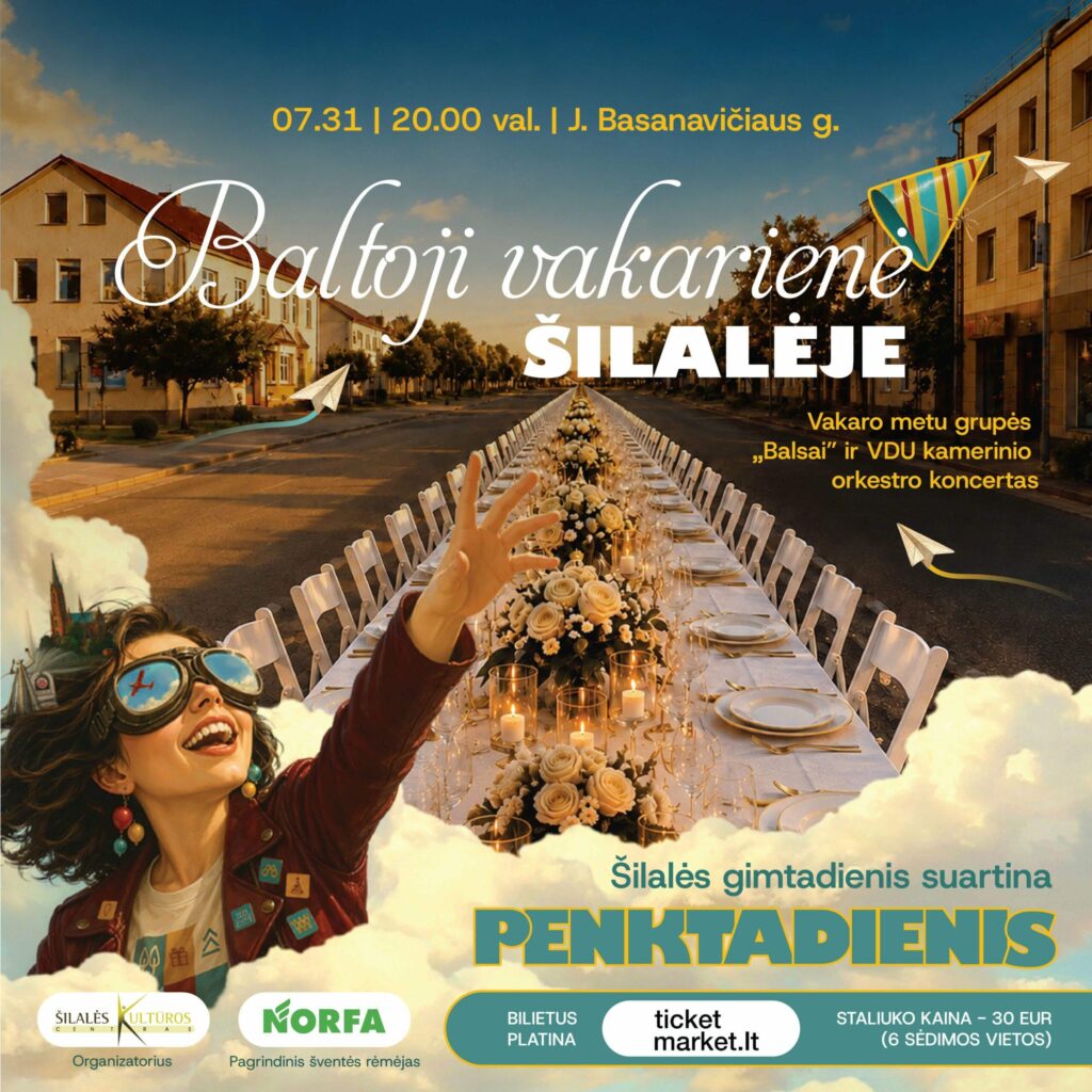 Baltoji vakarienė Šilalėje