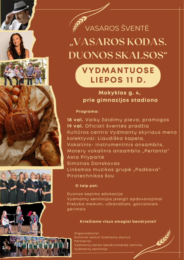 Tradicinė vasaros šventė „Vasaros kodas. Duonos skalsos“