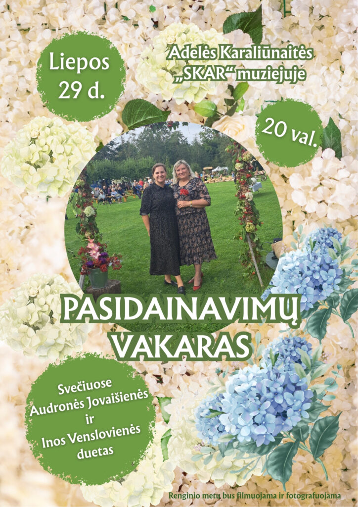 Pasidainavimų vakaras Joniškėlyje