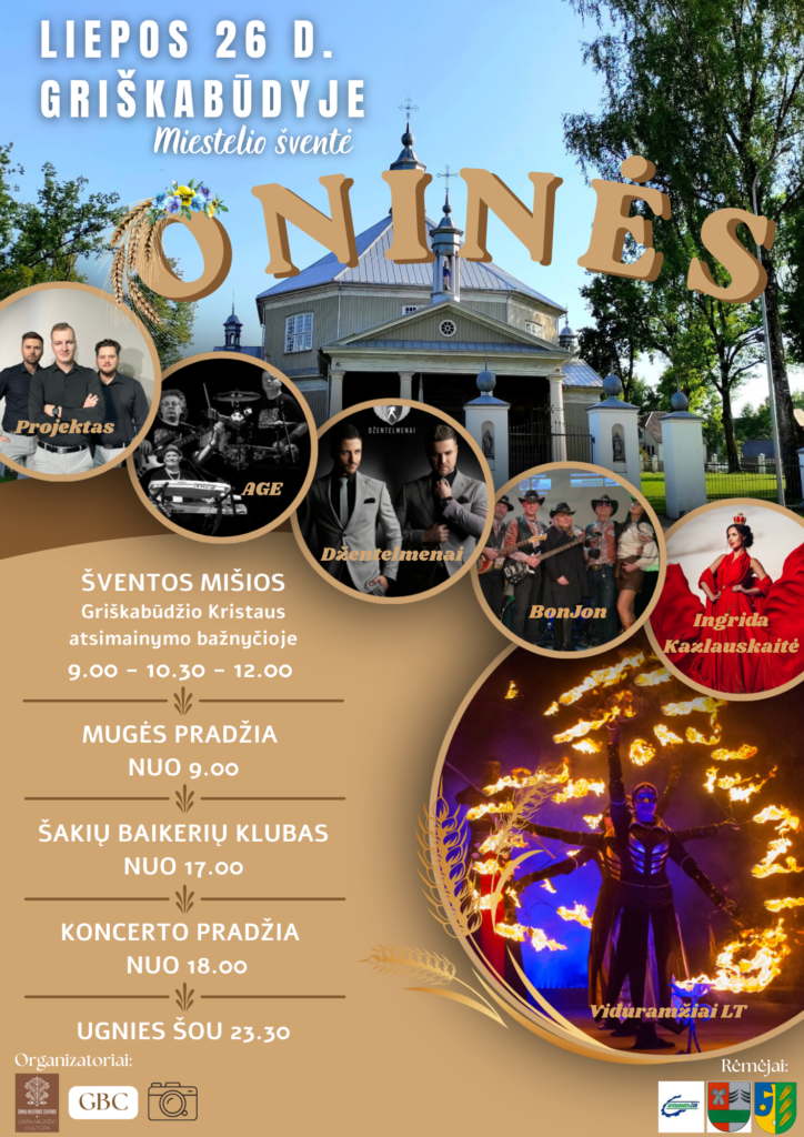 ONINĖS GRIŠKABŪDYJE