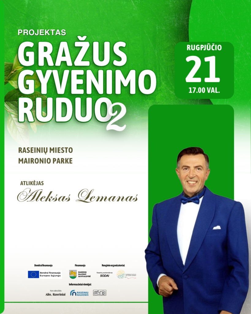 Projektas „Gražus gyvenimo ruduo 2“