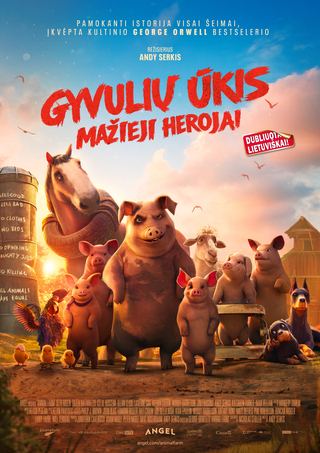 Kino filmas „Gyvulių ūkis: Mažieji herojai”(FILMAS DUBLIUOTAS LIETUVIŠKAI, BE SUBTITRŲ)