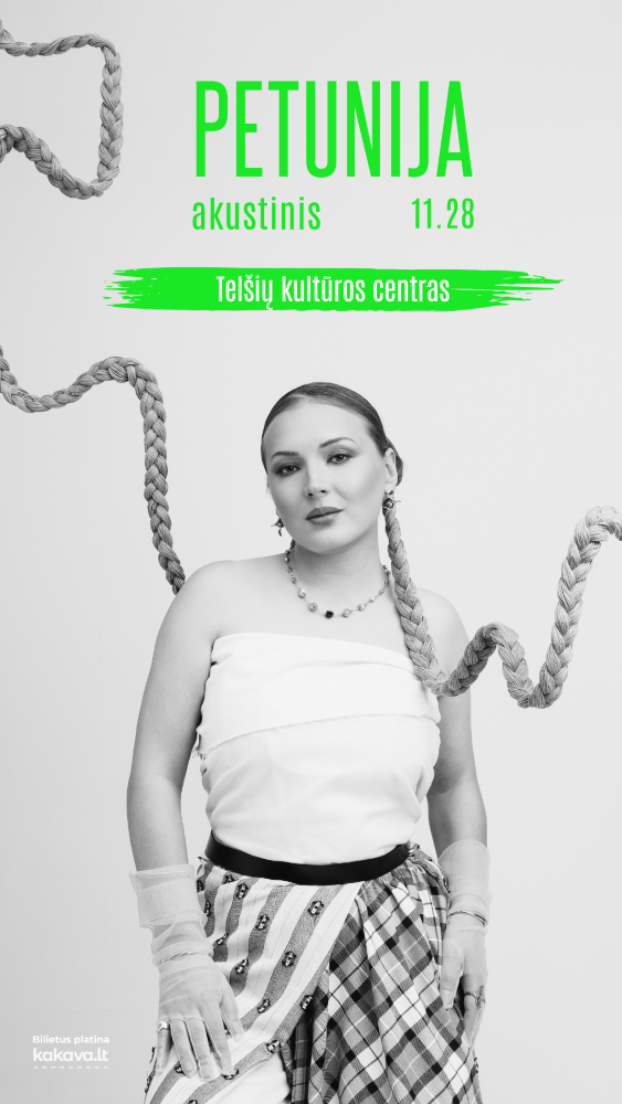 Atlikėjos Petunijos akustinis koncertas