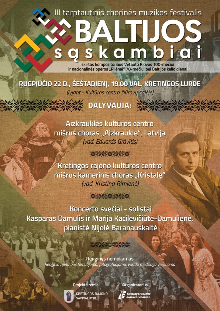 III tarptautinis chorinės muzikos festivalis „Baltijos sąskambiai“