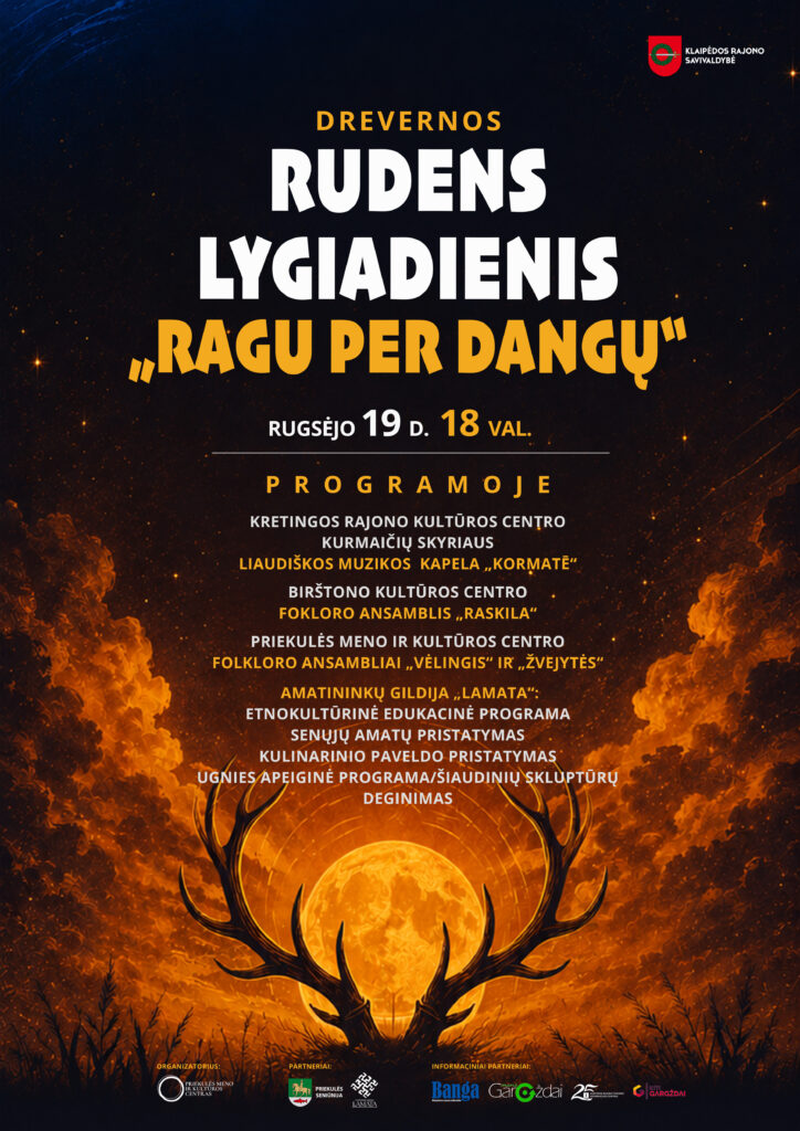 Rudens lygiadienis Drevernoje „Ragu per dangų”