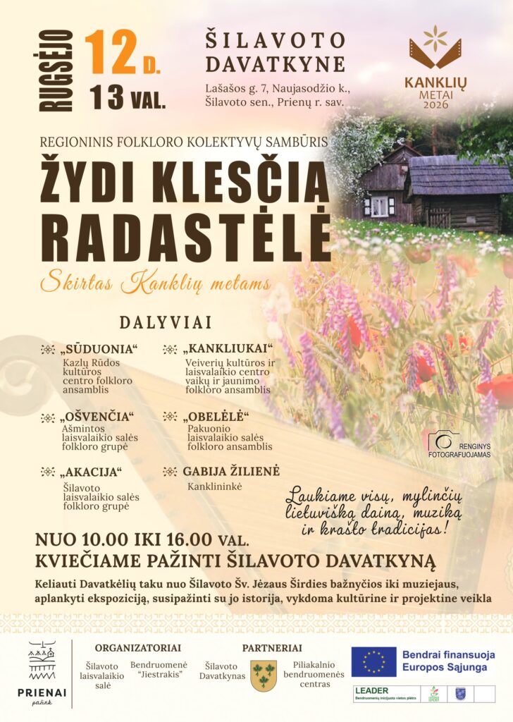 Regioninis folkloro kolektyvų sambūris ŽYDI KLESČIA RADASTĖLĖ