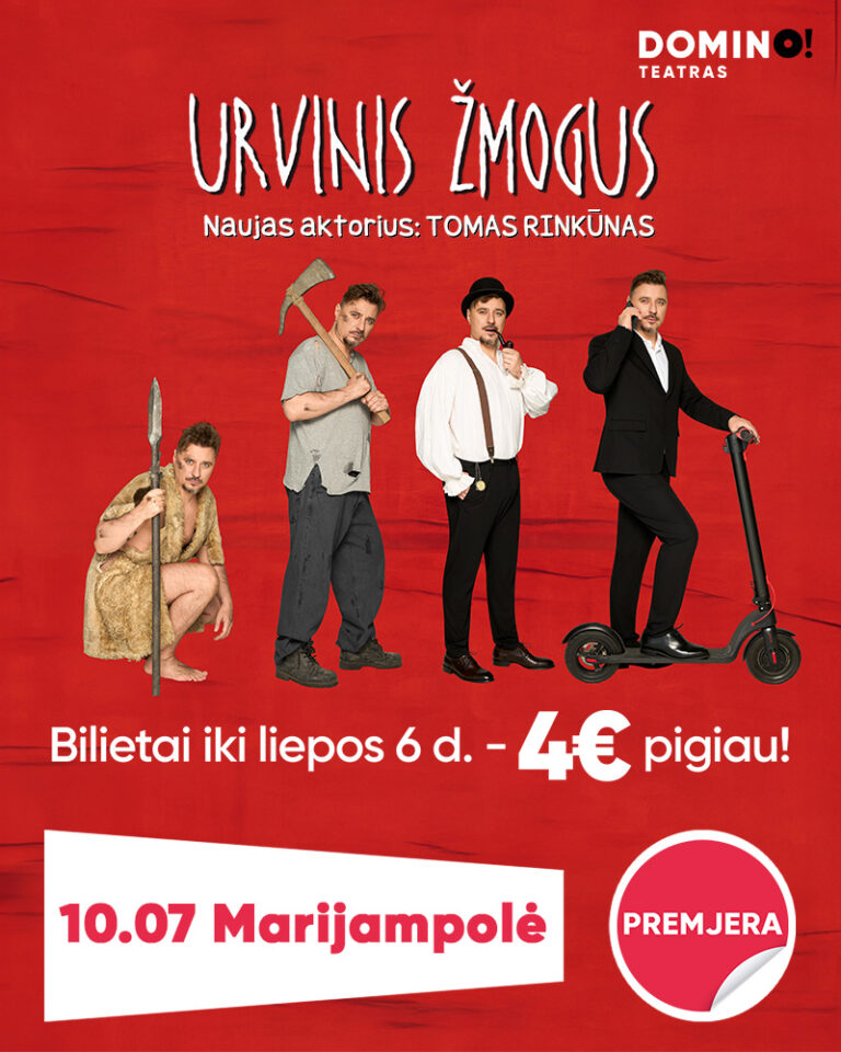 URVINIS ŽMOGUS | vaidina Tomas Rinkūnas | MARIJAMPOLĖ