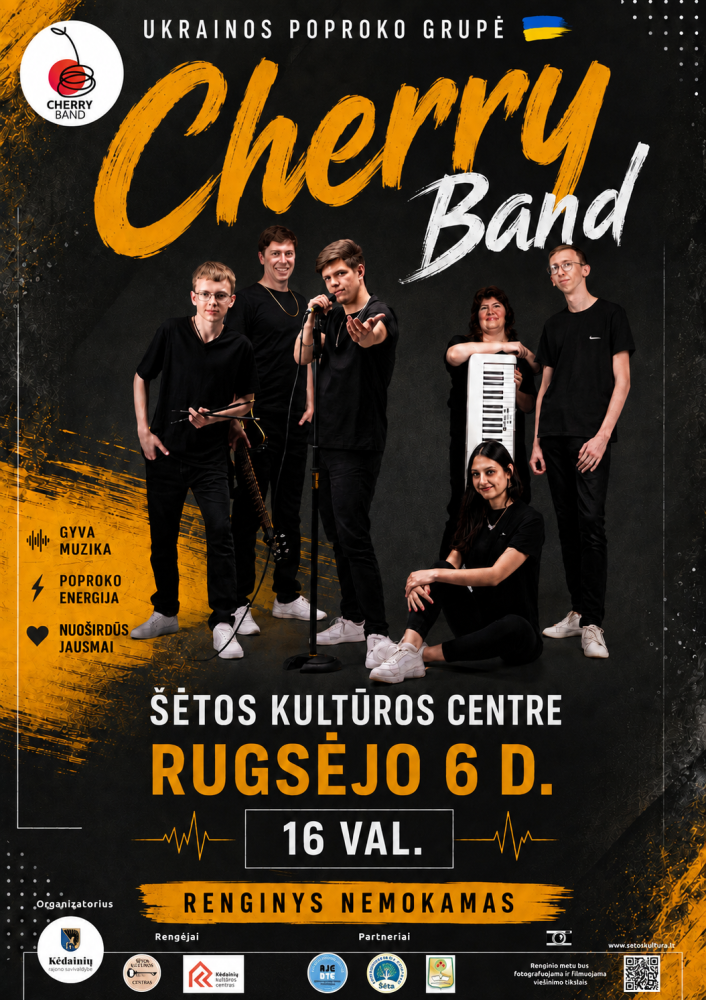 Ukrainos poproko grupės „Cherry Band“ koncertas