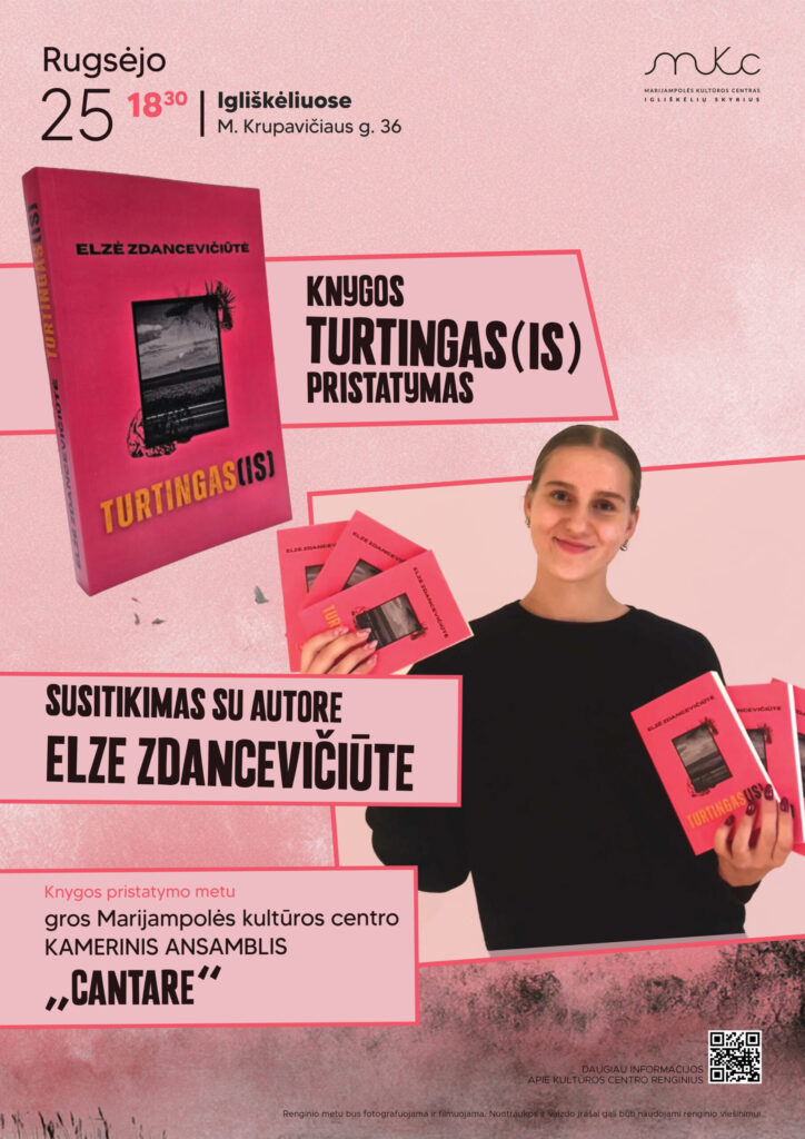 KNYGOS „TURTINGAS(IS)“ PRISTATYMAS | IGLIŠKĖLIAI