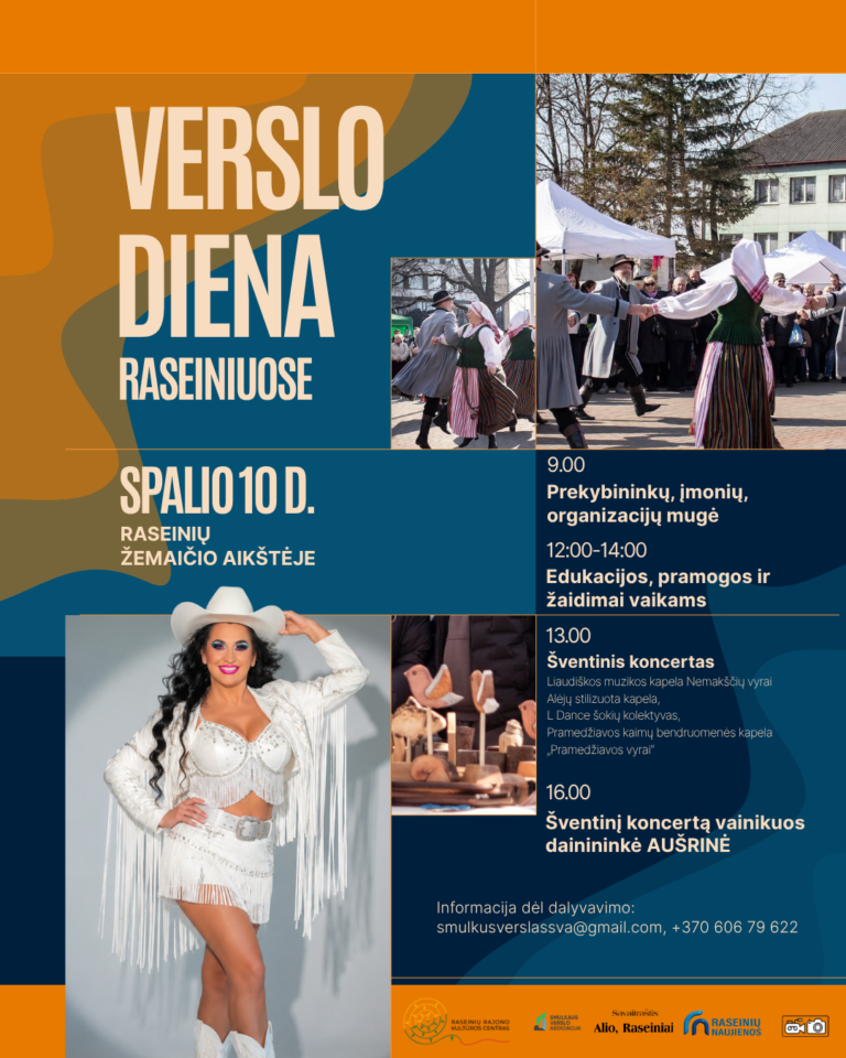 Verslo diena Raseiniuose 2026