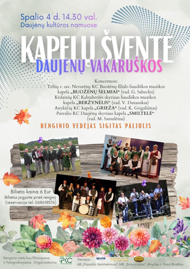 Kapelų šventė „Daujėnų vakaruškos“