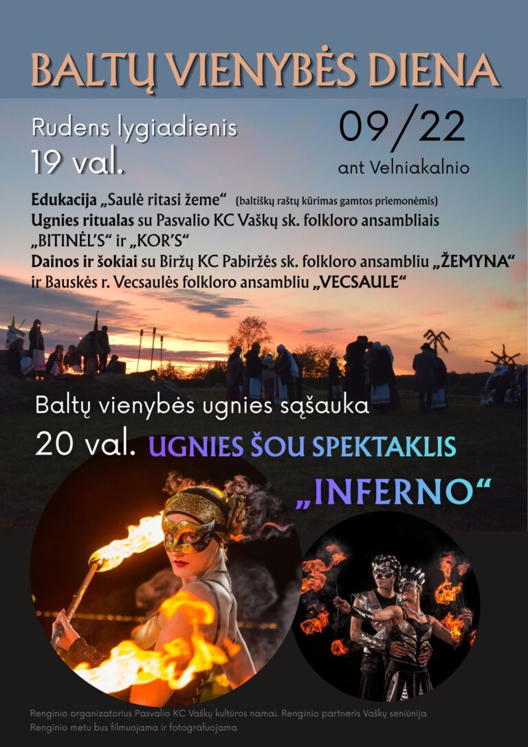 Baltų vienybės diena ant Velniakalnio
