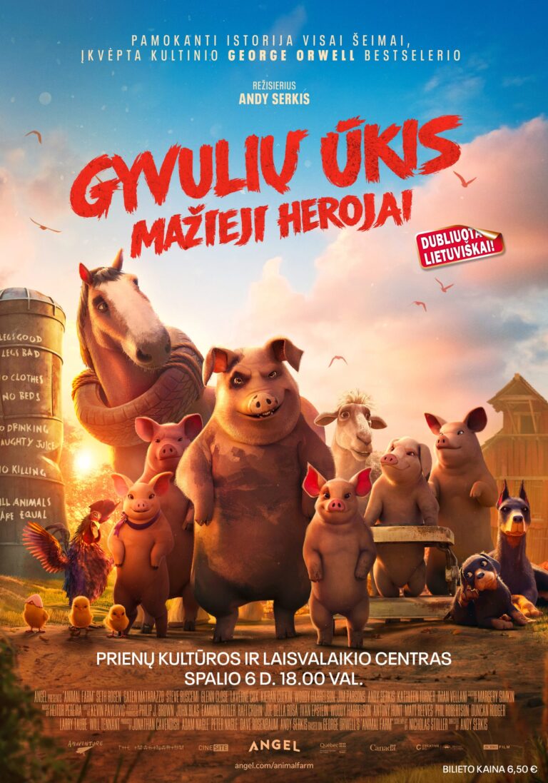 Animacinis kino filmas GYVULIŲ ŪKIS