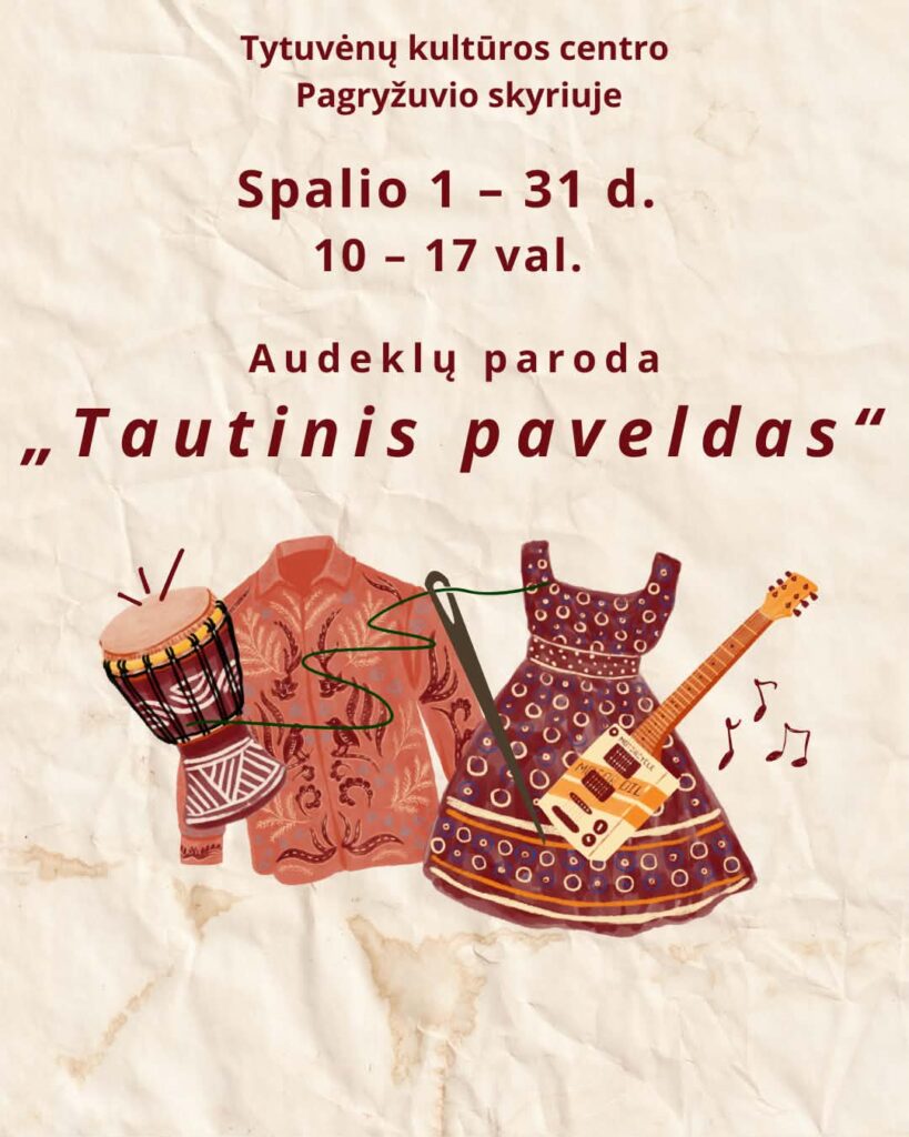 Audeklų paroda „Tautinis paveldas“