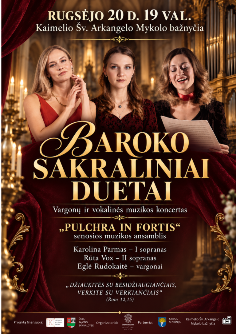 KONCERTAS „BAROKO SAKRALINIAI DUETAI”