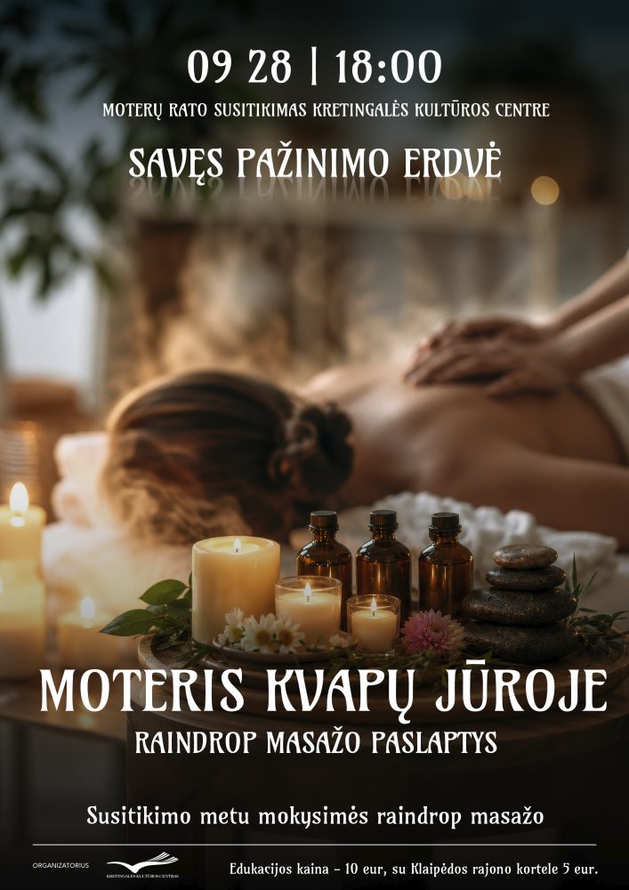 Moterų rato susitikimas ,,Moteris kvapų jūroje”