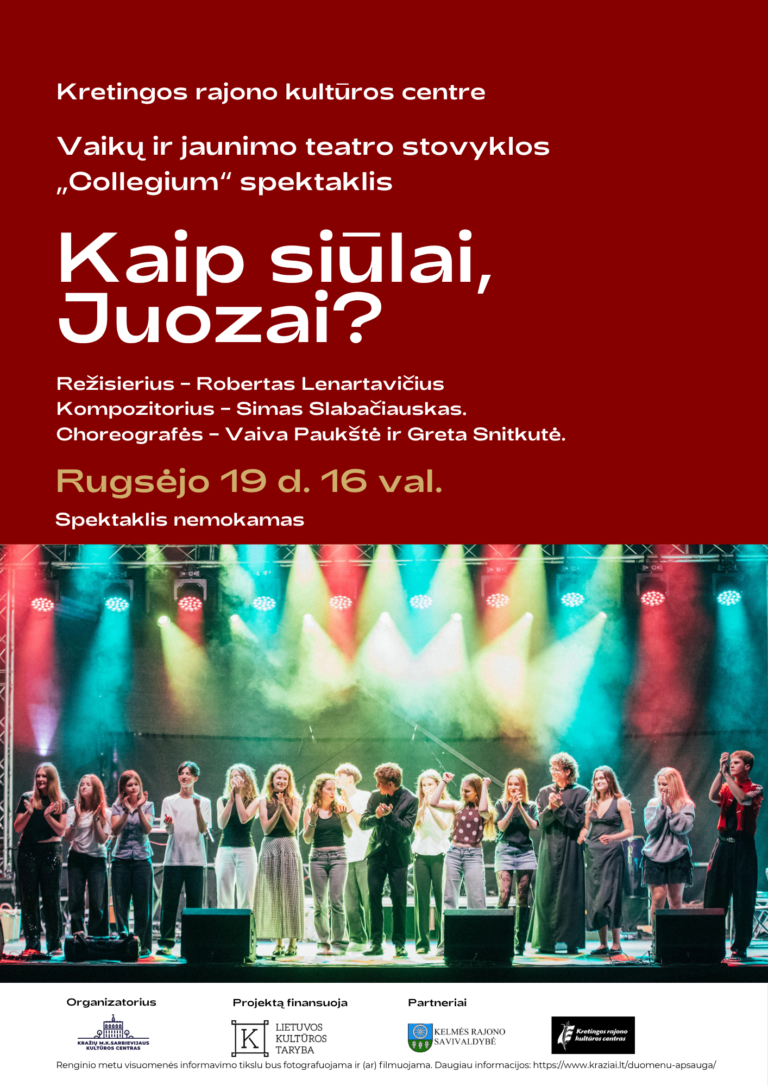 Spektaklis „Kaip siūlai, Juozai?“