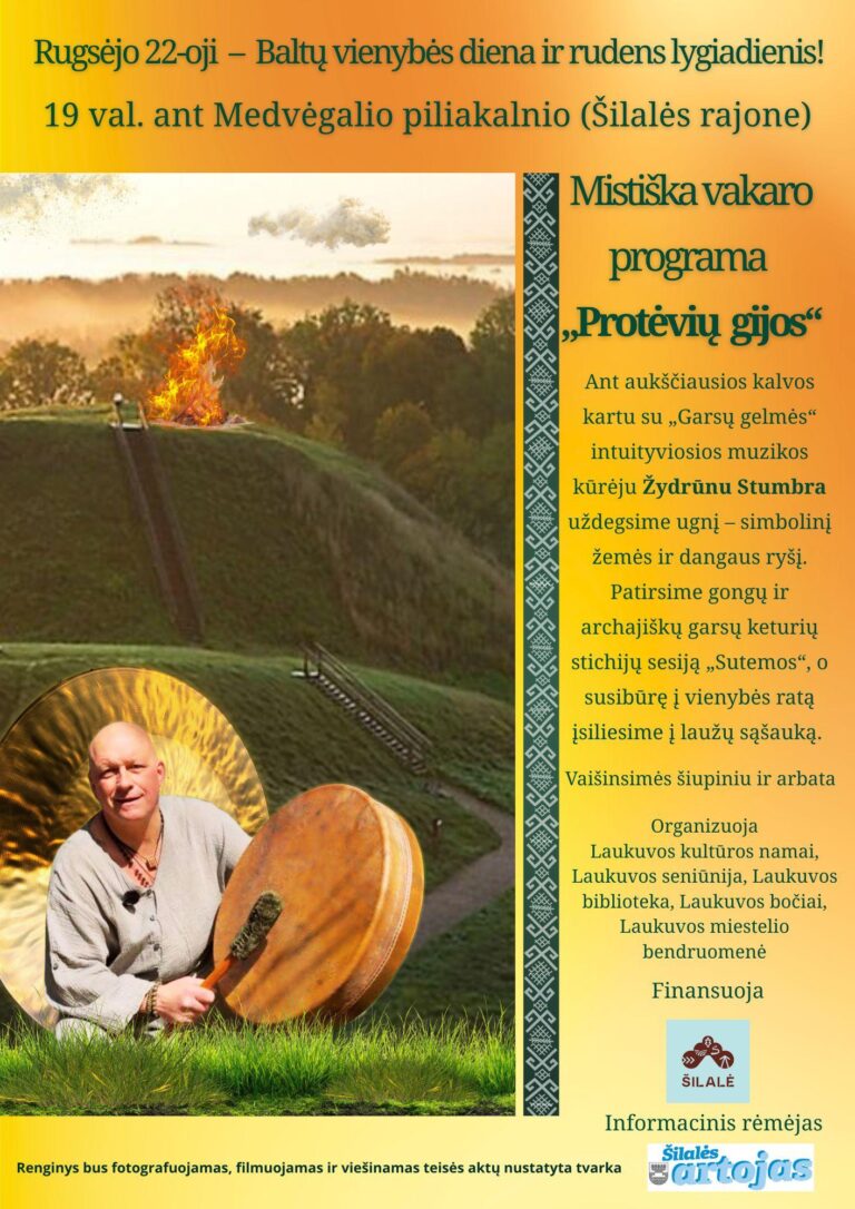 Baltų vienybės diena ant Medvėgalio kalno