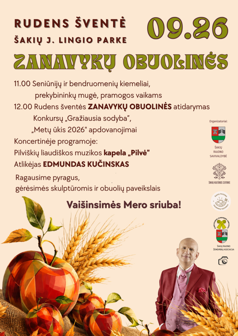 RUDENS ŠVENTĖ „ZANAVYKŲ OBUOLINĖS”