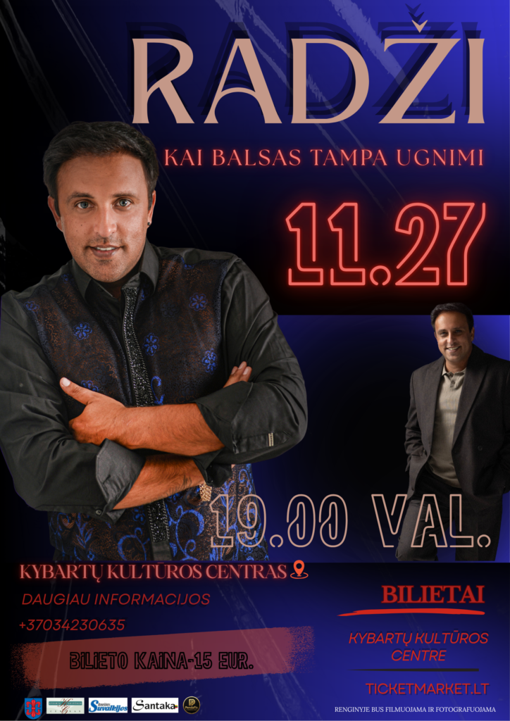 Radži koncertas „Kai balsas tampa ugnimi”