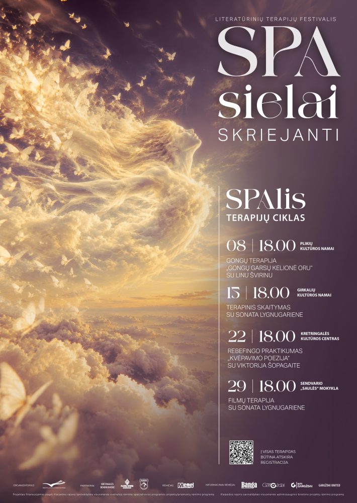 Literatūrinių terapijų festivalis ,,SPA sielai. Skriejanti” Gongų terapija