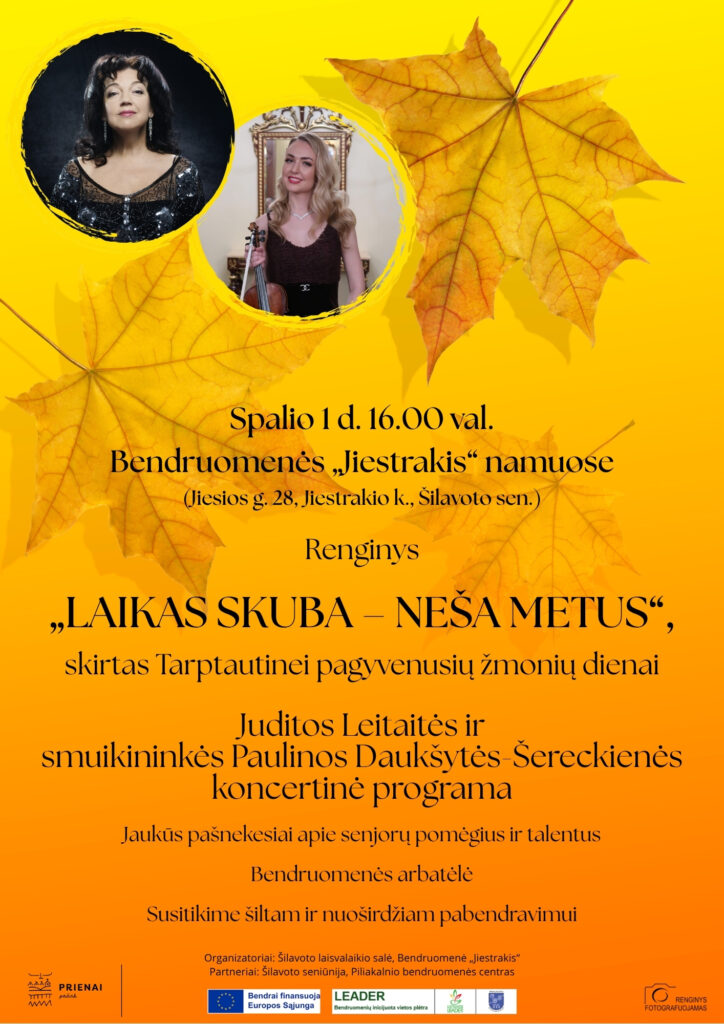 Renginys LAIKAS SKUBA – NEŠA METUS