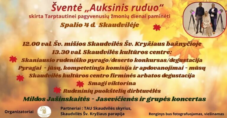 Šventė „Auksinis ruduo“