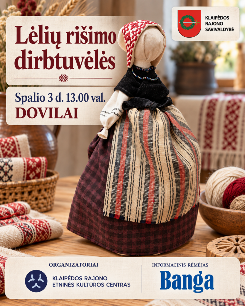 LĖLIŲ RIŠIMO DIRBTUVĖS