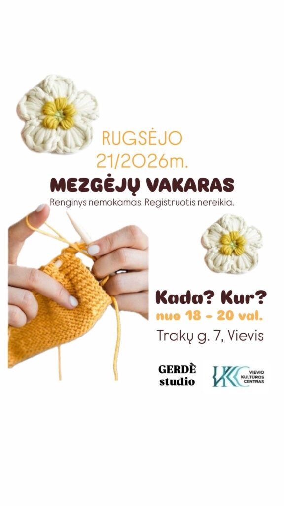MEZGĖJŲ VAKARAS