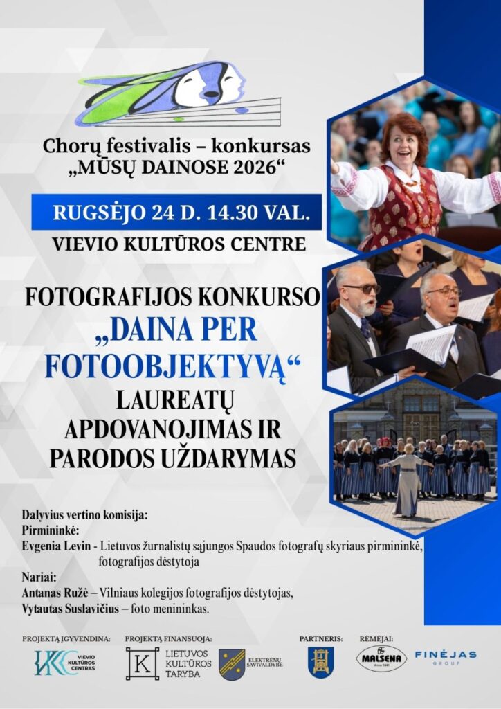 Chorų festivalis–konkursas „Mūsų dainose 2026“