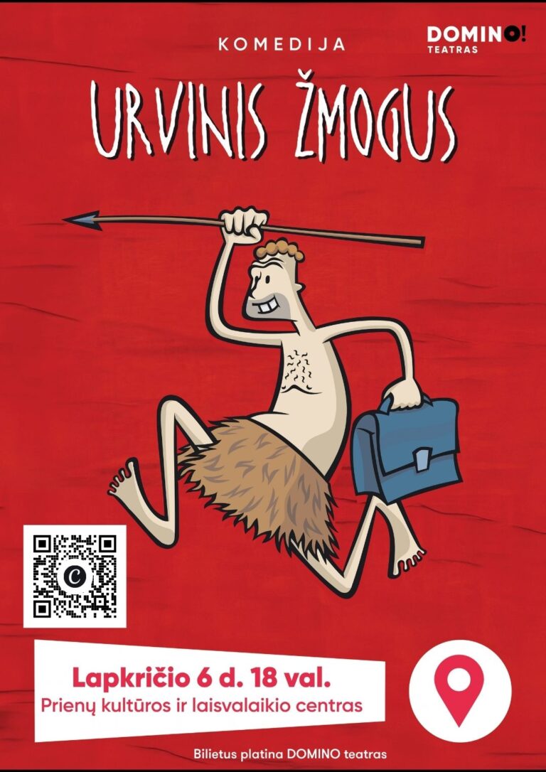 „Domino“ teatro spektaklis URVINIS ŽMOGUS