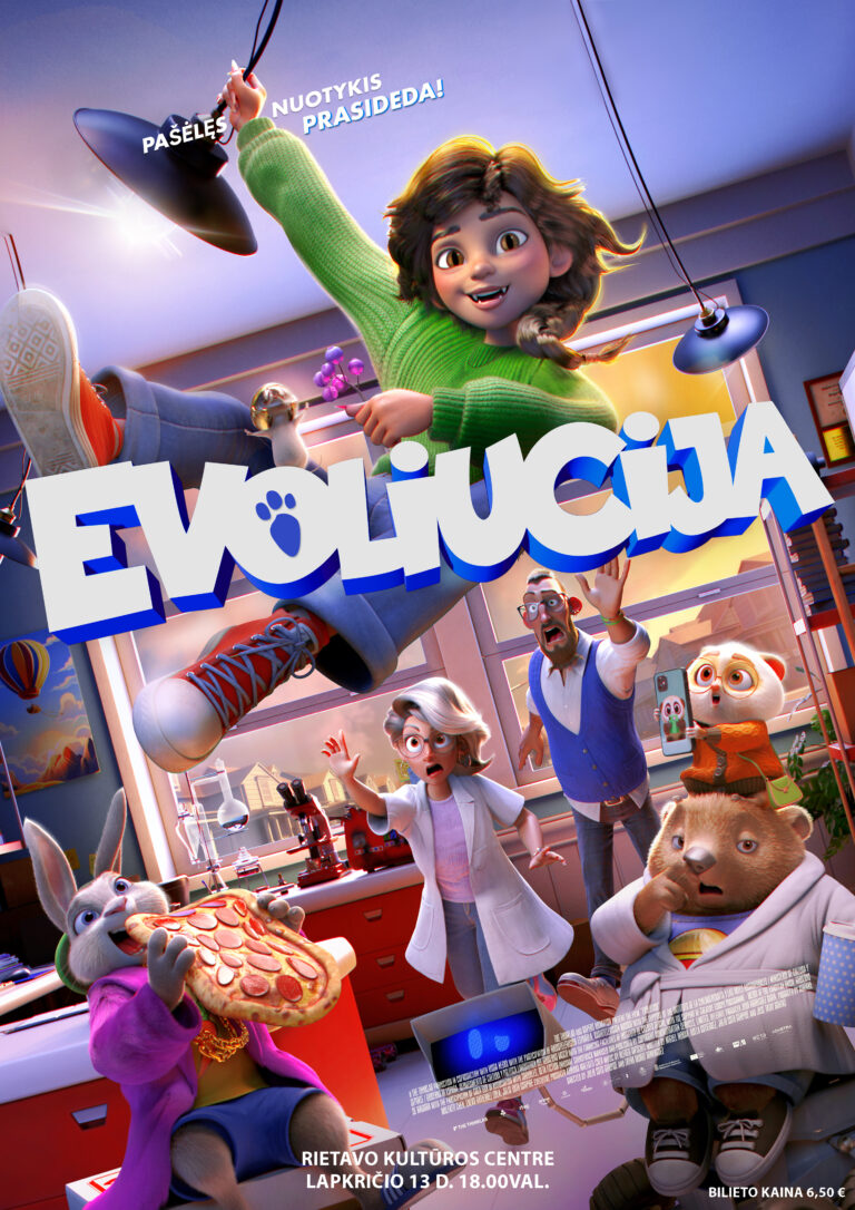 Evoliucija (Evoliution) Animacinis, nuotykių, komedija, visai šeimai