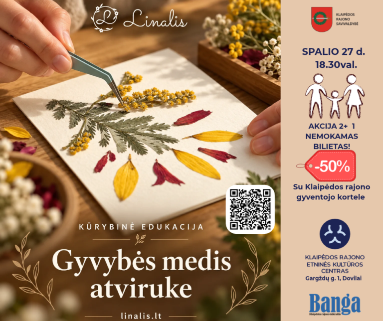Dirbtuvėlės | KŪRYBINĖ EDUKACIJA „GYVYBĖS MEDIS ATVIRUKE“