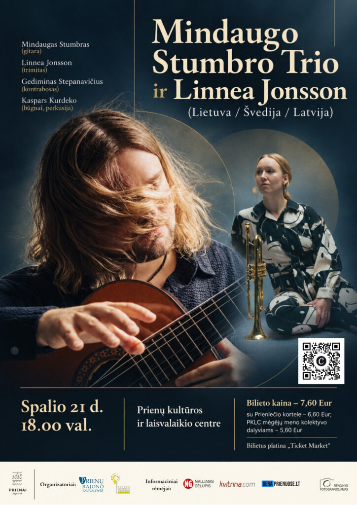 MINDAUGO STUMBRO TRIO IR LINNEA JONSSON koncertas