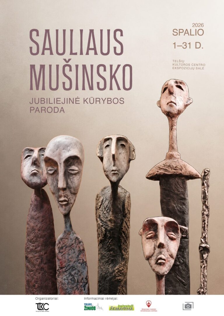 Sauliaus Mušinsko jubiliejinė kūrybos paroda