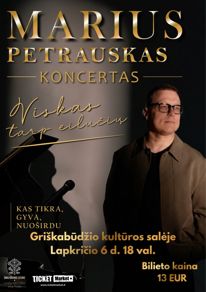 MARIUS PETRAUSKAS – „VISKAS TARP EILUČIŲ“