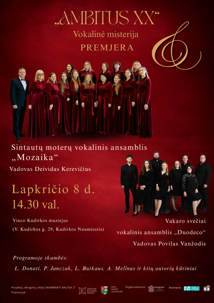 „AMBITUS XX” VOKALINĖ MISTERIJA