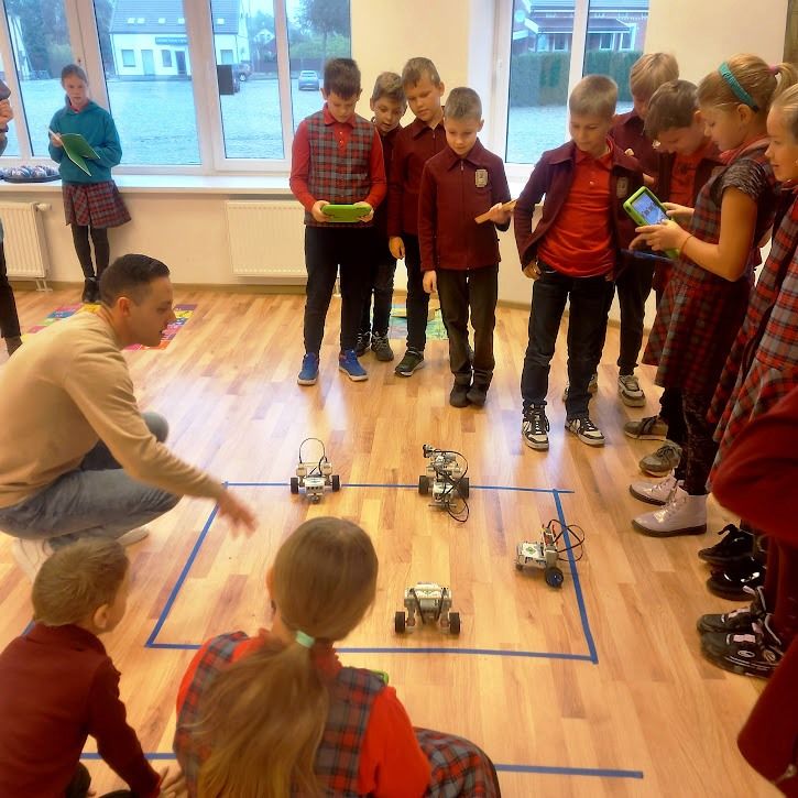 Robotikos užsiėmimai su „Lego Mindstorms EV3“