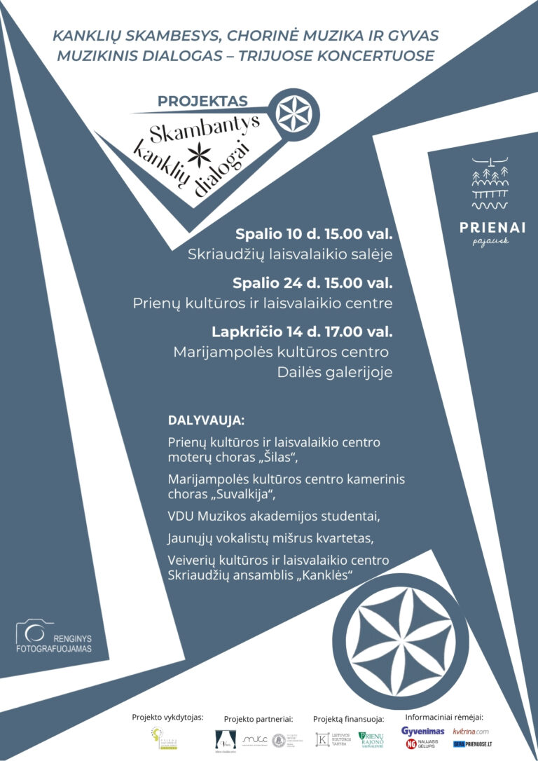 Projekto SKAMBANTYS KANKLIŲ DIALOGAI antrosios muzikinės programos koncertai