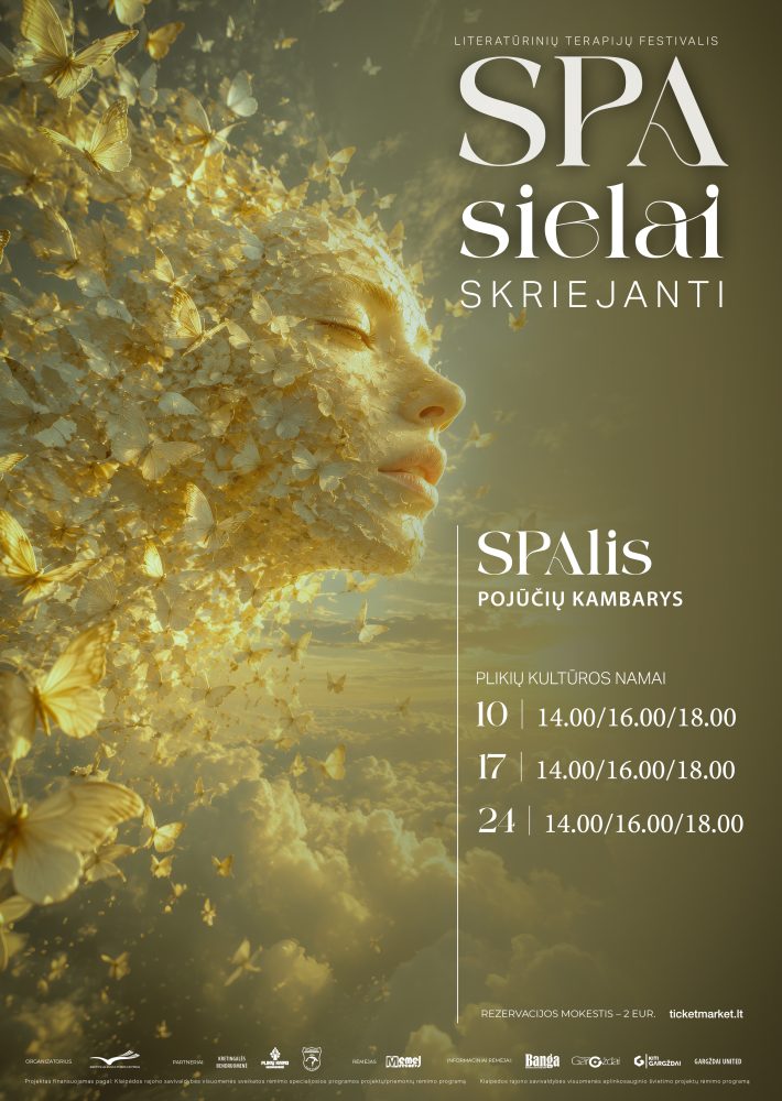 Literatūrinių terapijų festivalis ,,SPA sielai. Skriejanti”. Pojūčių kambarys